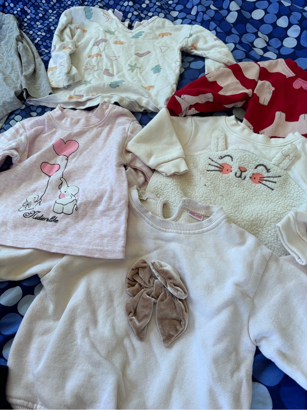 Baby Girl Mix & Match Long Sleeve & Pants Bundle size 12 months - Picture 3 of 5